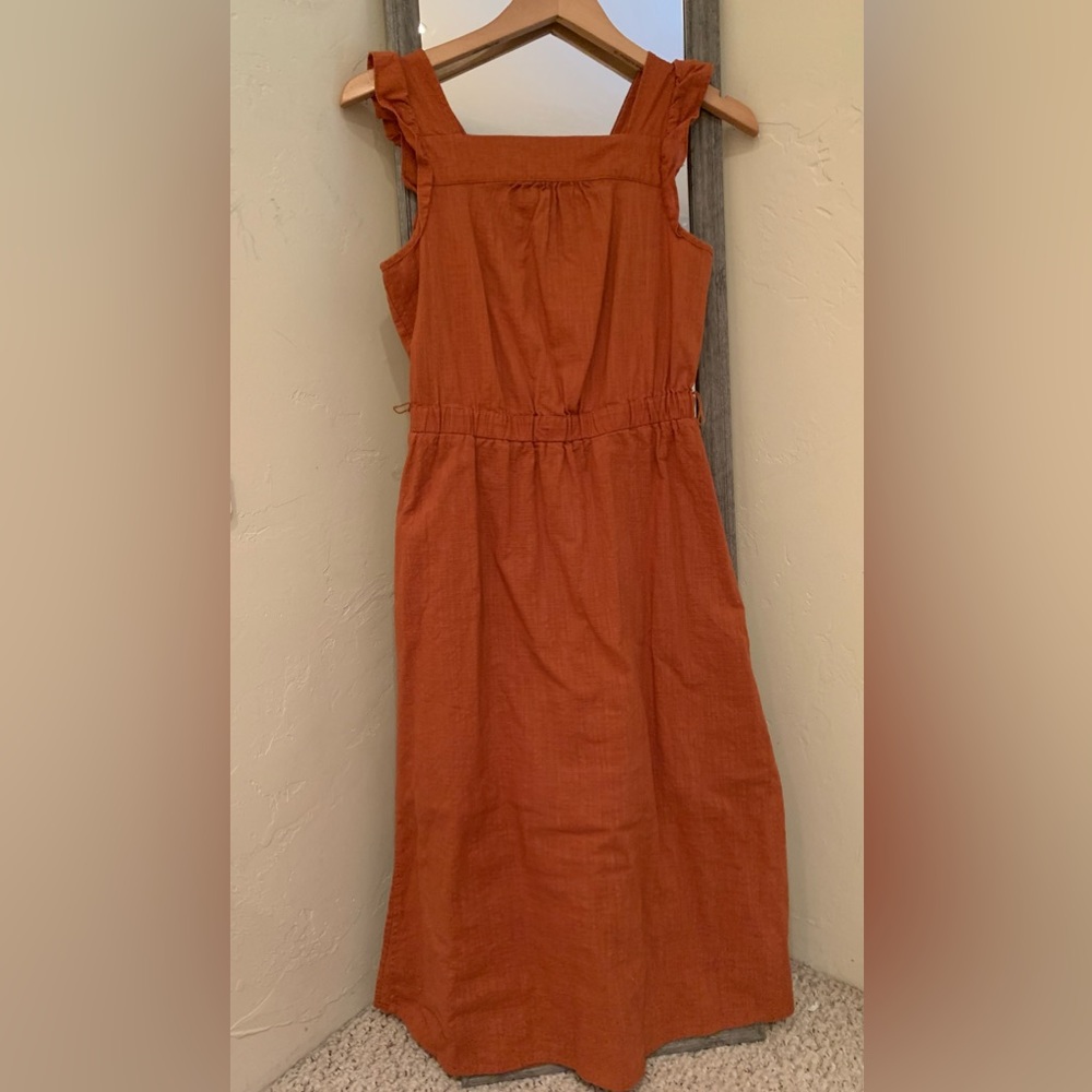 Casual Orange dress size  Xs, like S I’m size Xs fit me big